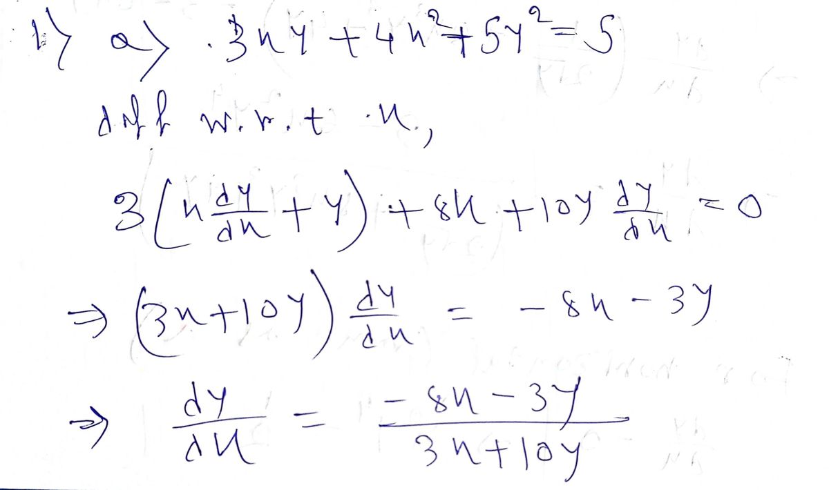 Calculus homework question answer, step 1, image 1